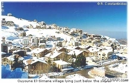 Faraya Mzaar Village