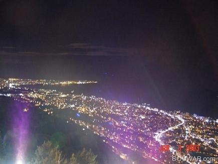 Jounieh & Beirut at Night