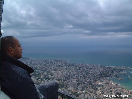 Jounieh view from Harissa