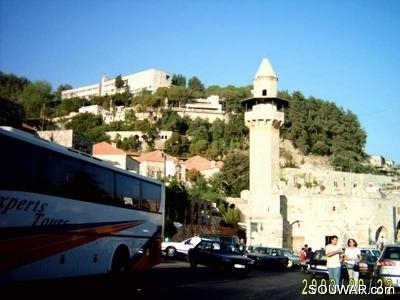 Deir El Qamar - Mosque and St Joseph school