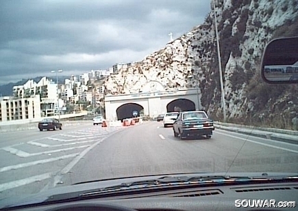 The Tunnel at nahr il kalb