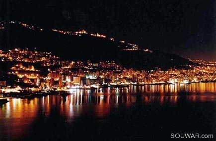 Jounieh Bay at Night