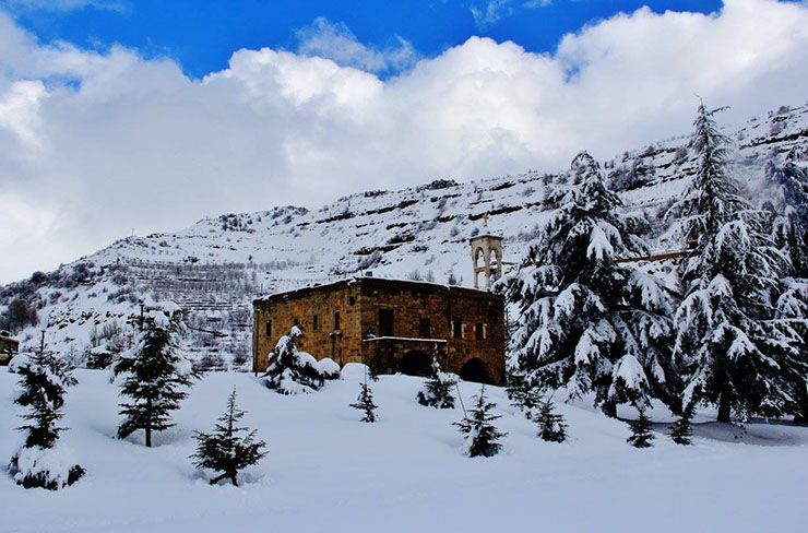 Bekaa Kafra Village - The Miraculous Road of st. Charbel