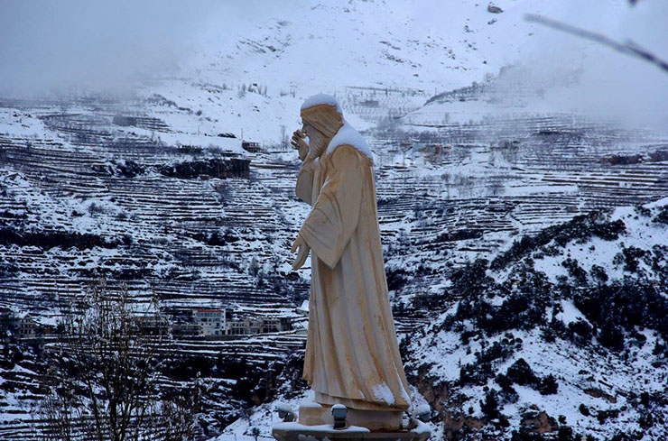 Bekaa Kafra Village - The Miraculous Road of st. Charbel