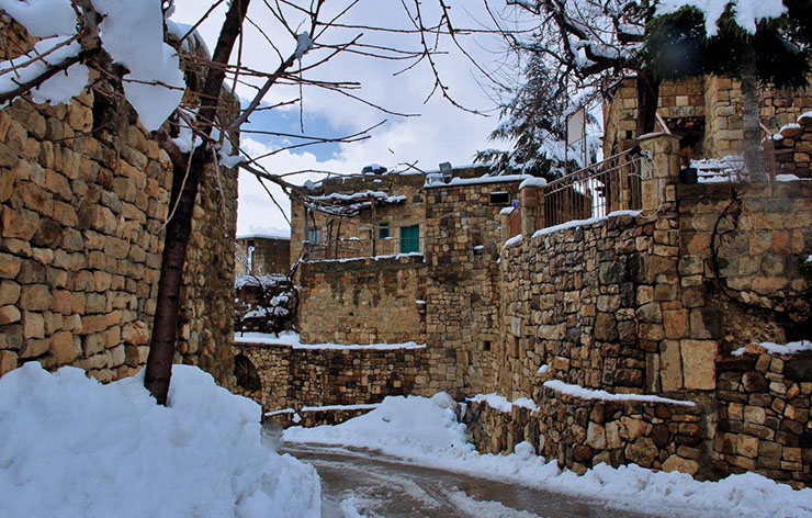 Bekaa Kafra Village - The Miraculous Road of st. Charbel