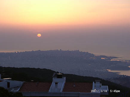 Beirut From Balouneh