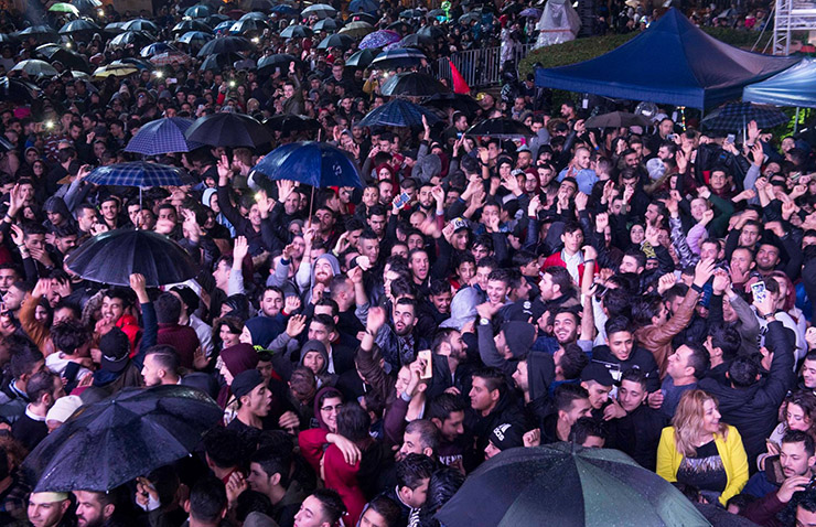 Downtown Beirut New Year's Eve 2018