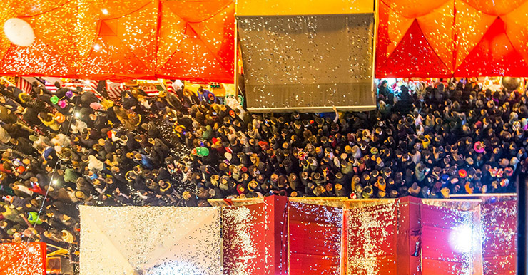 Downtown Beirut New Year's Eve 2018