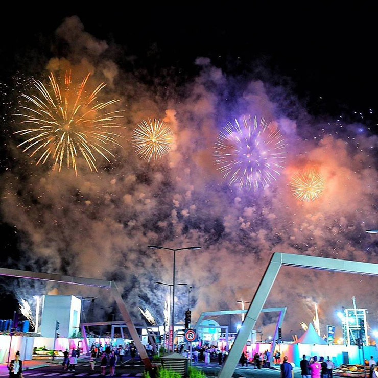 Downtown Beirut New Year's Eve 2018