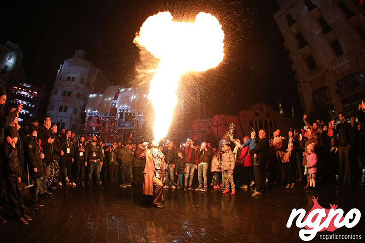 Downtown Beirut New Year's Eve 2018