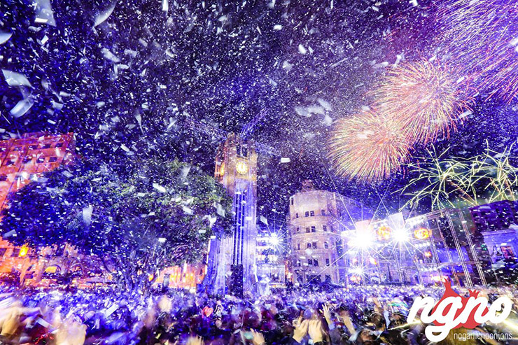 Downtown Beirut New Year's Eve 2018