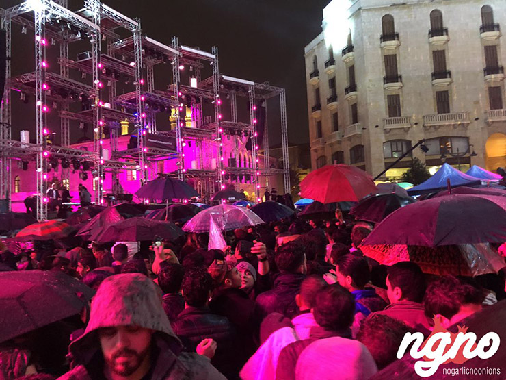 Downtown Beirut New Year's Eve 2018