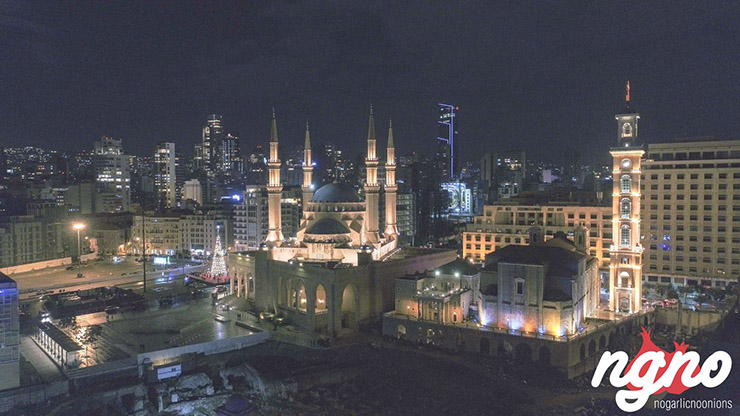 Downtown Beirut New Year's Eve 2018