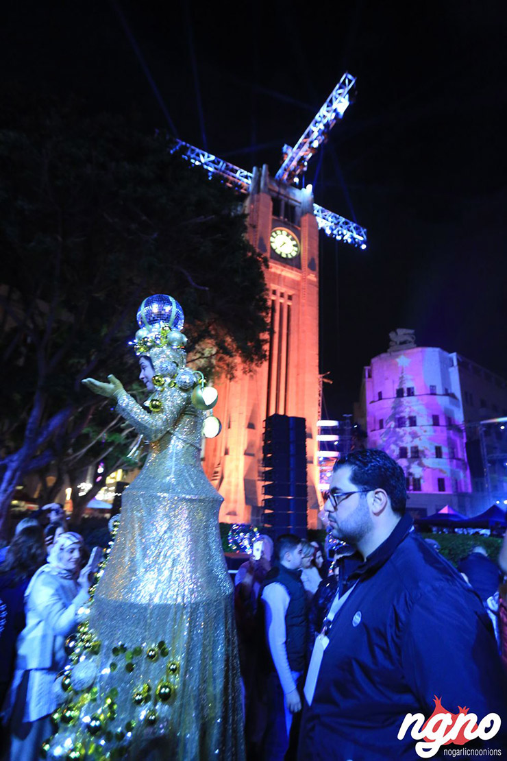 Downtown Beirut New Year's Eve 2018