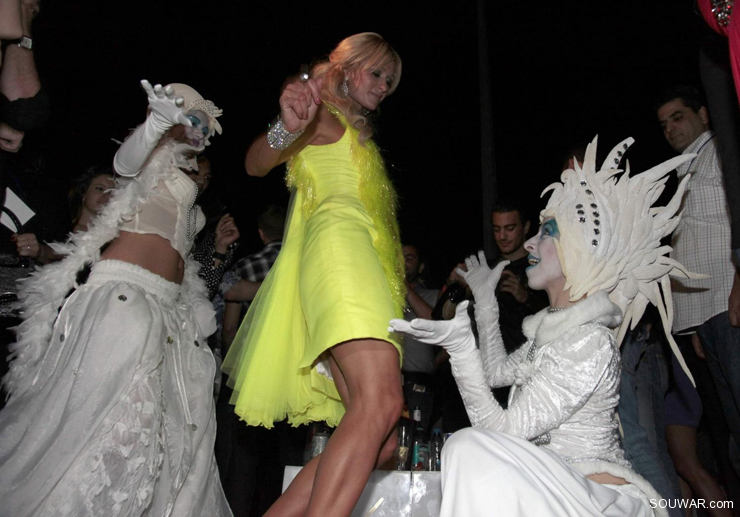 Paris Hilton In Beirut