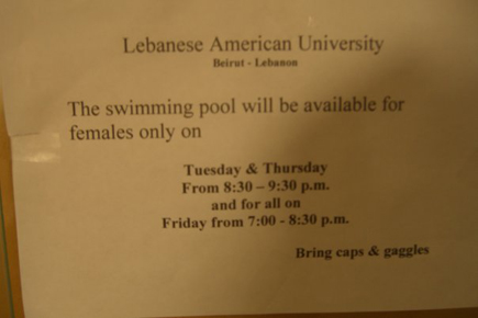 Only in Lebanon