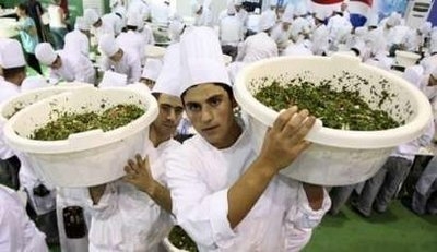 Tabbouleh in Guiness Book for Lebanon