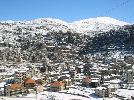 Snow in Jezzine