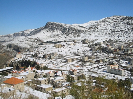 Snow in Jezzine