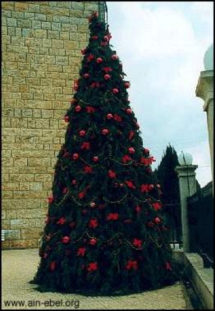 The Christmas Tree at the Church Square - Ain - Ebel