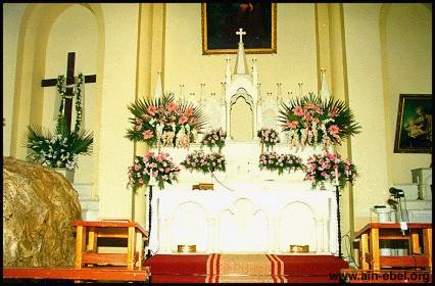 The Church During Easter in Ain Ebel