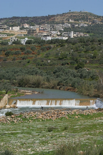 Litani River in the South of Lebanon