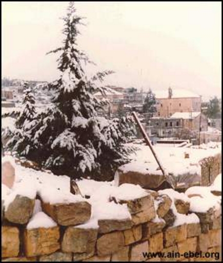 Snow on Ain-Ebel