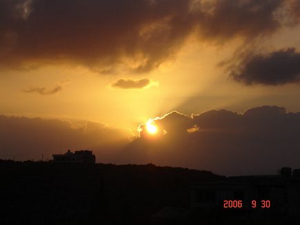 Sunset in Tyre