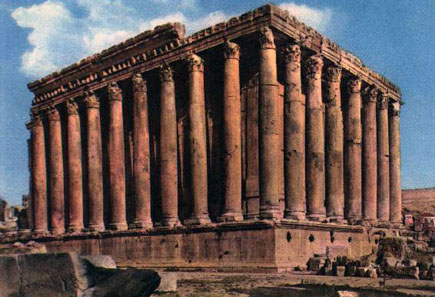 Baalbeck  Bacchus Temple