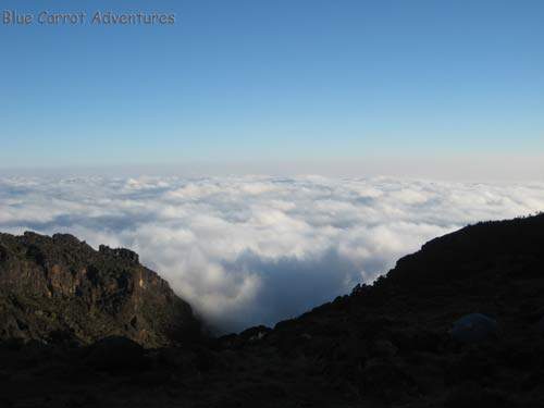 Hiking To Kilimanjaro, Tanzania Sept 2008- Camping above the clouds