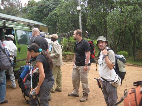 Hiking To Kilimanjaro, Tanzania Sept 2008- Getting Ready