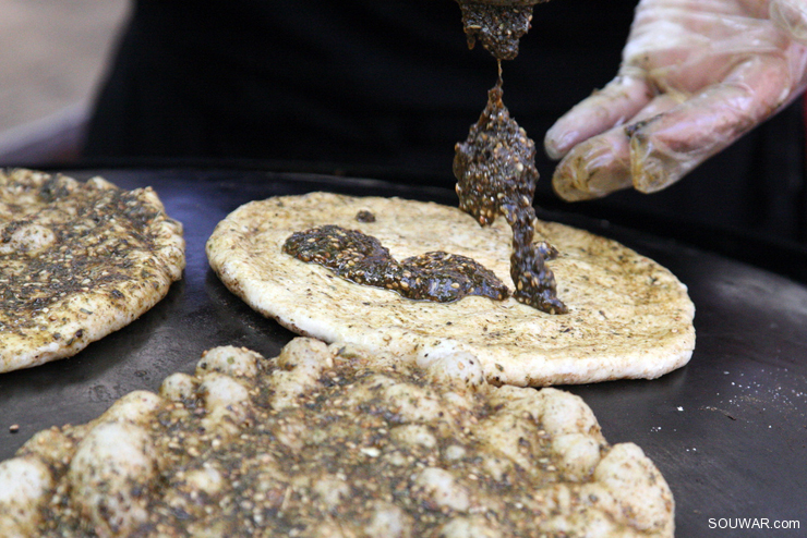 Lebanese Food Festival outside Our Lady of Lebanon Cathedral Brooklyn Heights