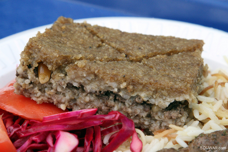 Lebanese Food Festival outside Our Lady of Lebanon Cathedral Brooklyn Heights