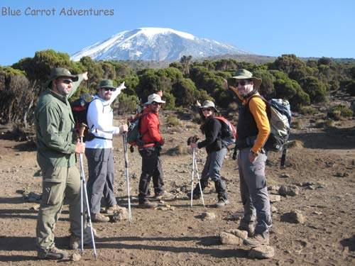 Hiking To Kilimanjaro, Tanzania Sept 2008- We were there