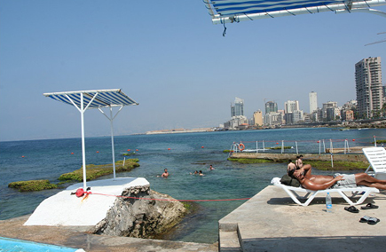 Raouche Private Beach