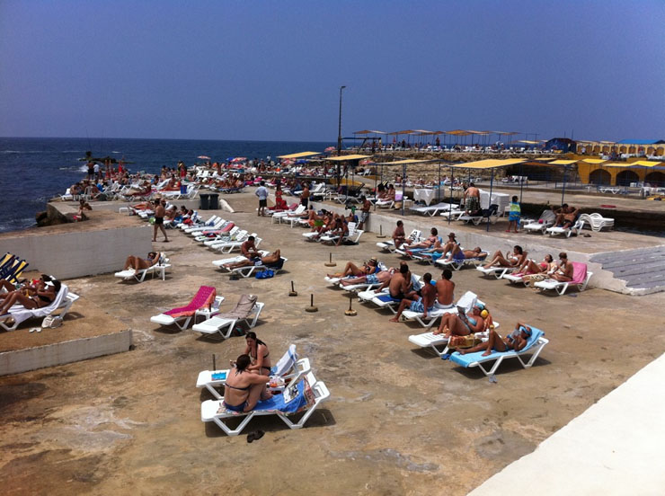 Beach Summer Vacation in Lebanon