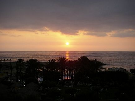 Sunset View from the beach