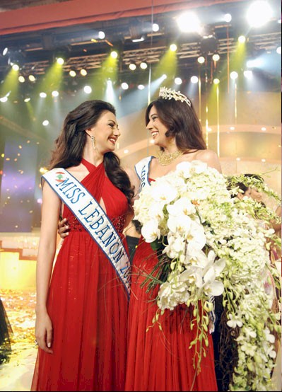 Miss lebanon 2007 and 2006