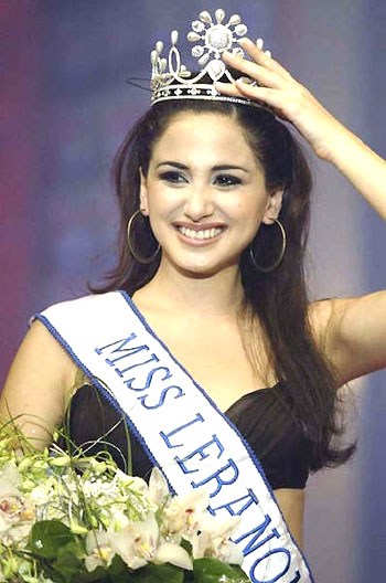 Miss Lebanon 2003 Marie-Jose Hnein