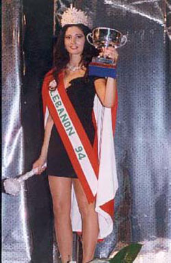 Miss Lebanon 1994 Lara Bardawil