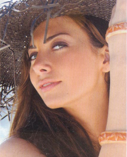 Miss Lebanon 1998 Clemence Achkar