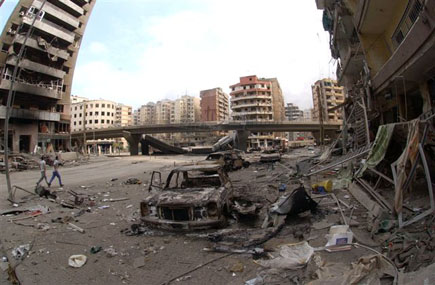 Israel Attacks Beirut July 2006