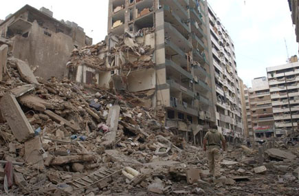 Israel Attacks Beirut July 2006