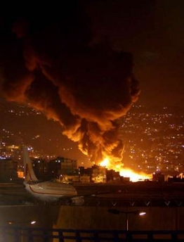 Israel Attacks Beirut July 2006 (Airport)