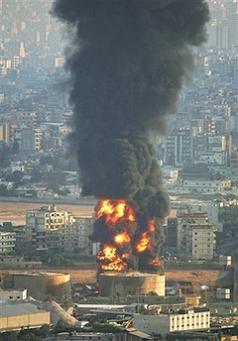 Israel Attacks Beirut July 2006