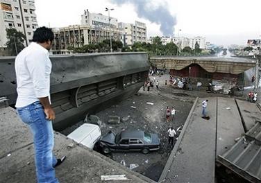 Israel Attacks Beirut July 2006