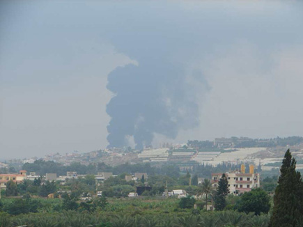 Israeli Leaflets Falling From The Sky