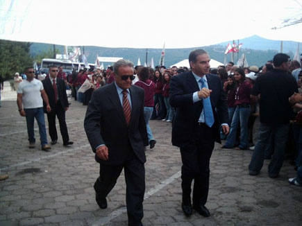 Lebanese Forces Martyrs Mass in Harissa 24 September 2006