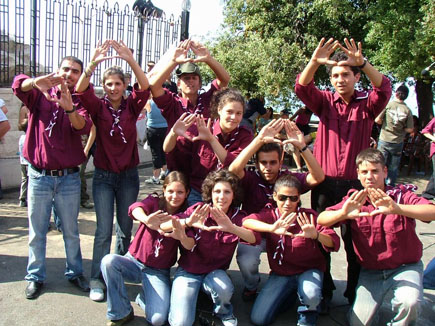 Lebanese Forces Martyrs Mass in Harissa 24 September 2006