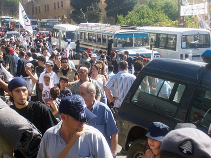 Lebanese Forces Martyrs Mass in Harissa 24 September 2006